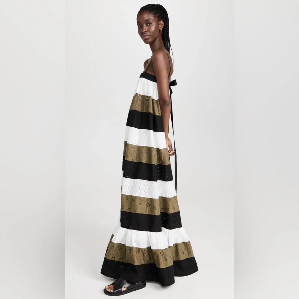 A Potts Tiered Maxi Dress - Picture 11 of 12